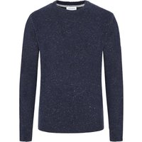 Tom Rusborg Melierter Rundhalspullover aus einem Woll-Mix in M von Tom Rusborg