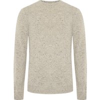 Tom Rusborg Melierter Rundhalspullover aus einem Woll-Mix in XL von Tom Rusborg