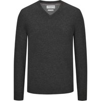 Tom Rusborg Pullover mit V-Ausschnitt aus Merinowolle mit Kaschmir in L von Tom Rusborg