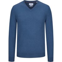 Tom Rusborg Pullover mit V-Ausschnitt aus Merinowolle mit Kaschmir in M von Tom Rusborg