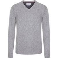 Tom Rusborg Pullover mit V-Ausschnitt aus Merinowolle mit Kaschmir in S von Tom Rusborg