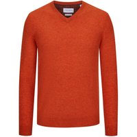 Tom Rusborg Pullover mit V-Ausschnitt aus Merinowolle mit Kaschmir in XL von Tom Rusborg