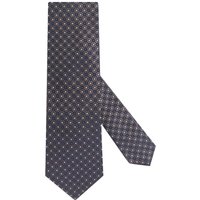 Tom Rusborg Seidenkrawatte mit geometrischem Kleinmuster von Tom Rusborg