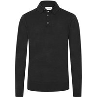 Tom Rusborg Softer Pullover aus Merinowolle mit Polokragen in S von Tom Rusborg