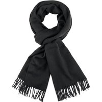 Tom Rusborg Unifarbener Softer Schal aus Kaschmir mit Fransen in 0 von Tom Rusborg