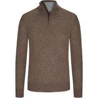 Tom Rusborg Softer Troyer aus Merinowolle und Kaschmir mit Ellenbogenpatches in XXL von Tom Rusborg