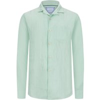 Tom Rusborg Unifarbenes Leinenhemd in L von Tom Rusborg