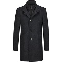 Tom Rusborg Wollmantel mit heraustrennbarere Steppblende von Tom Rusborg