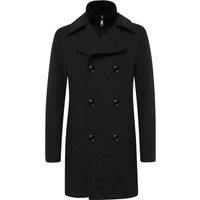 Tom Rusborg Zweireihige Cabanjacke mit heraustrennbarer Steppblende in 25 von Tom Rusborg