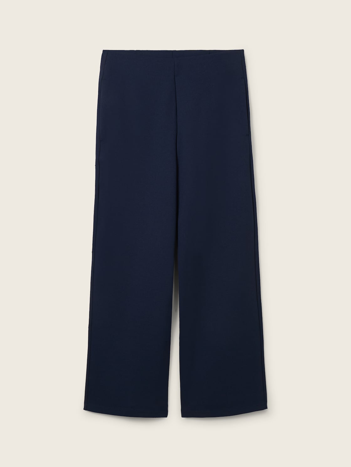 TOM TAILOR DENIM Damen Basic Culotte, blau, Uni, Gr. XS von Tom Tailor Denim