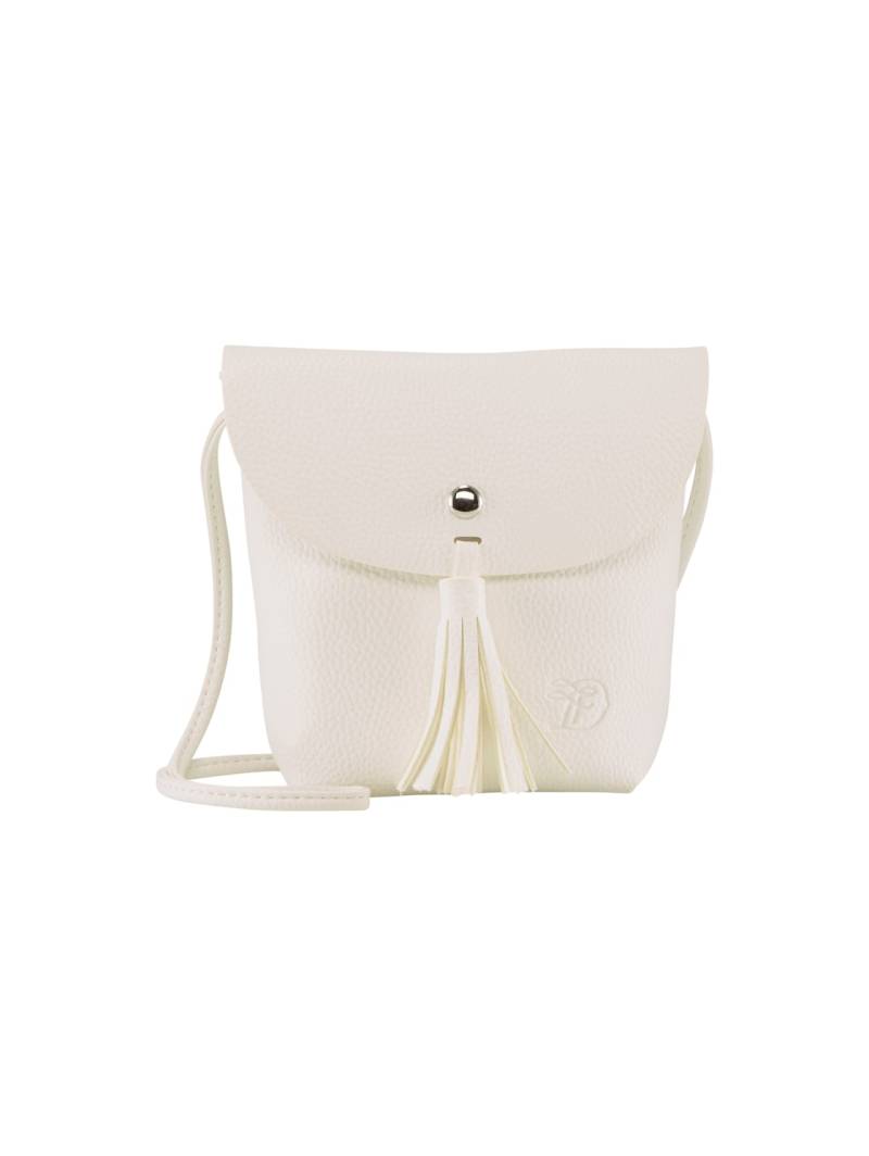 TOM TAILOR DENIM Damen TTIDA S Umhängetasche mit Magnetverschluss, weiß, Uni, Gr. ONESIZE von Tom Tailor Denim