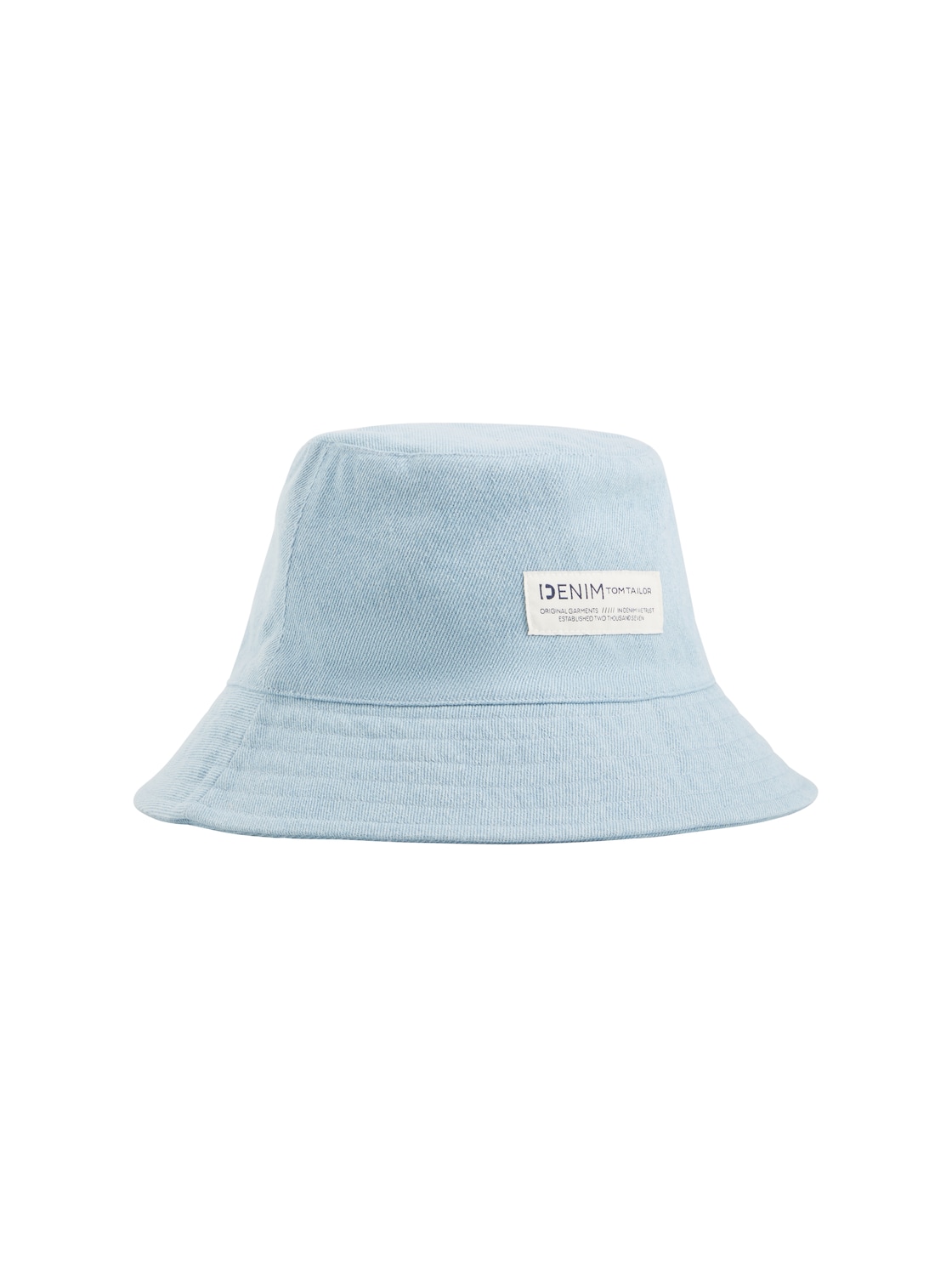 TOM TAILOR DENIM Damen Jeans Bucket Hat, blau, Gr. ONESIZE von Tom Tailor Denim