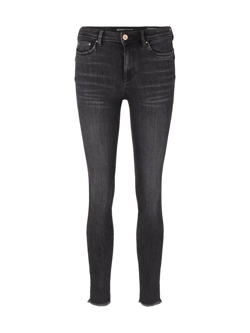 TOM TAILOR DENIM Damen TTJONA EXTRA SKINNY ANKLE Jeans, grau, Gr. 27 von Tom Tailor Denim