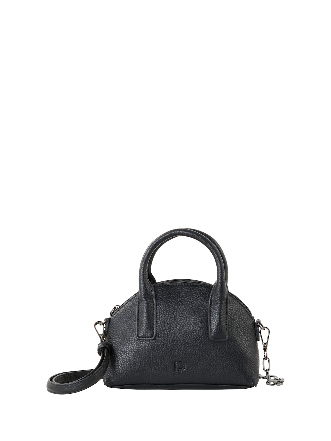TOM TAILOR DENIM Damen TTLICIA S Henkeltasche aus Lederimitat, schwarz, Uni, Gr. ONESIZE TOM TAILOR DENIM Damen TTLICIA S Henkeltasche aus Lederimitat, schwarz, Uni, Gr. ONESIZE von Tom Tailor Denim