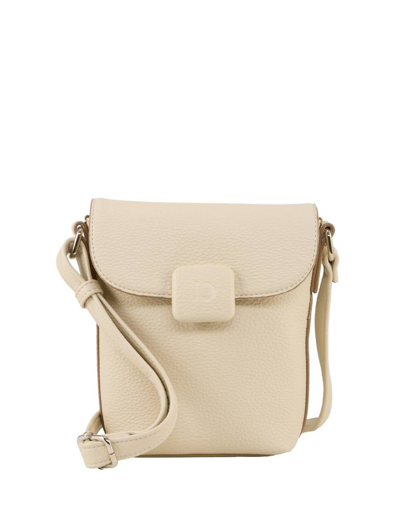 TOM TAILOR DENIM Damen TTENNA Smartphone Tasche mit Magnetverschluss, weiß, Uni, Gr. ONESIZE von Tom Tailor Denim