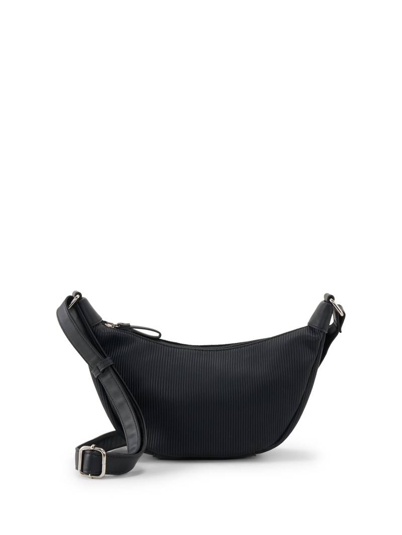 TOM TAILOR DENIM Damen TTLIRIEL CORD M Umhängetasche aus Lederimitat, schwarz, Uni, Gr. ONESIZE von Tom Tailor Denim