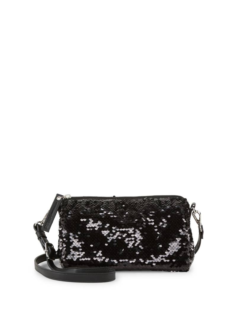 TOM TAILOR DENIM Damen TTSTERLING S Umhängetasche mit Wendepailletten, schwarz, Uni, Gr. ONESIZE von Tom Tailor Denim