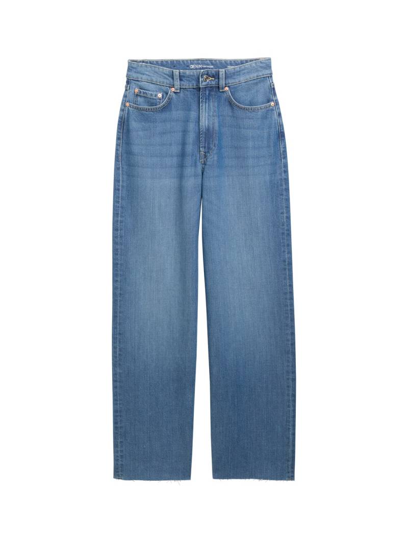 TOM TAILOR DENIM Damen TTLINOU WIDE Jeans, blau, Uni, Gr. XS TOM TAILOR DENIM Damen TTLINOU WIDE Jeans, blau, Uni, Gr. XS von Tom Tailor Denim