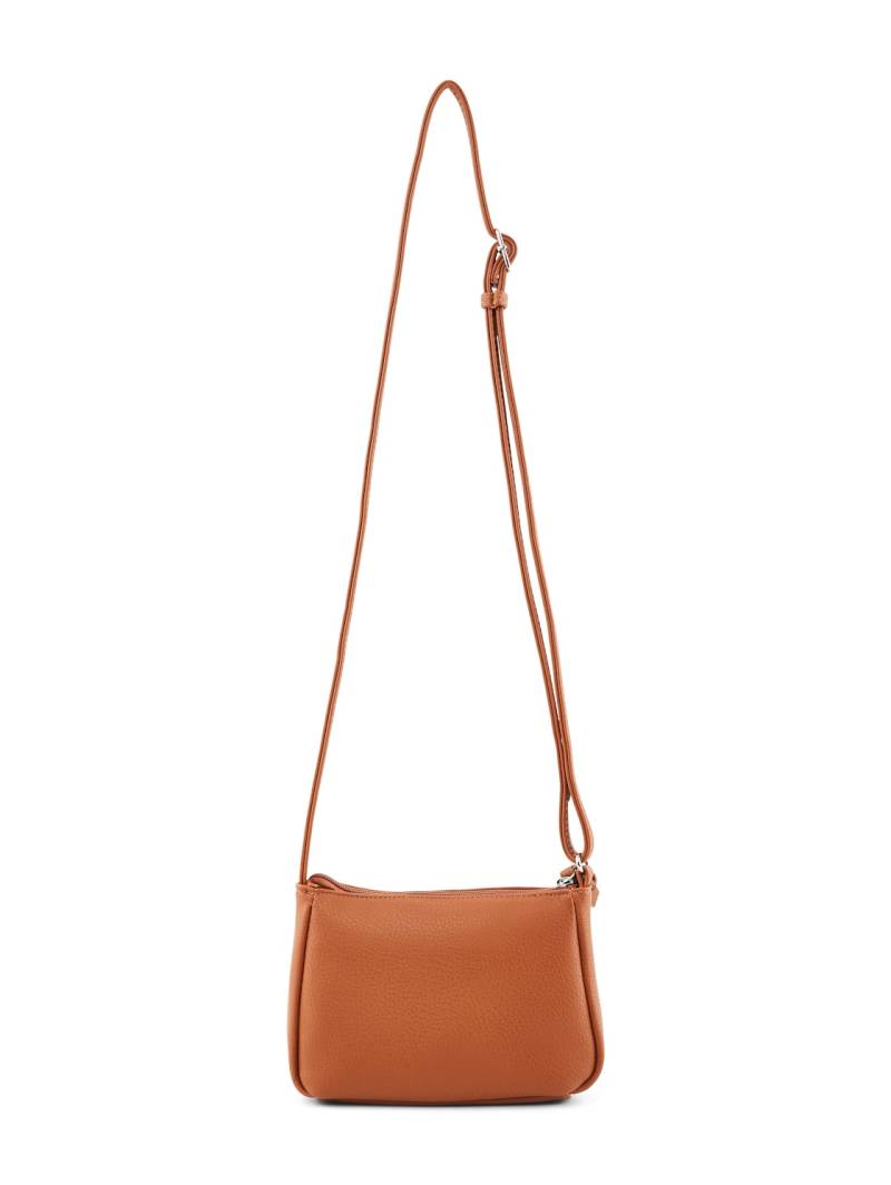 TOM TAILOR DENIM Damen TTCILIA S Umhängetasche aus Lederimitat, braun, Uni, Gr. ONESIZE von Tom Tailor Denim