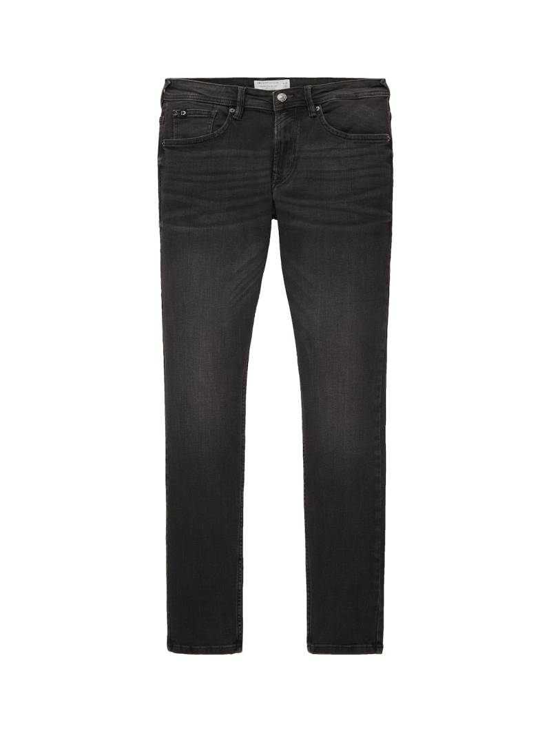 TOM TAILOR DENIM Herren TTCULVER SKINNY Jeans, schwarz, Uni, Gr. 30/34 von Tom Tailor Denim