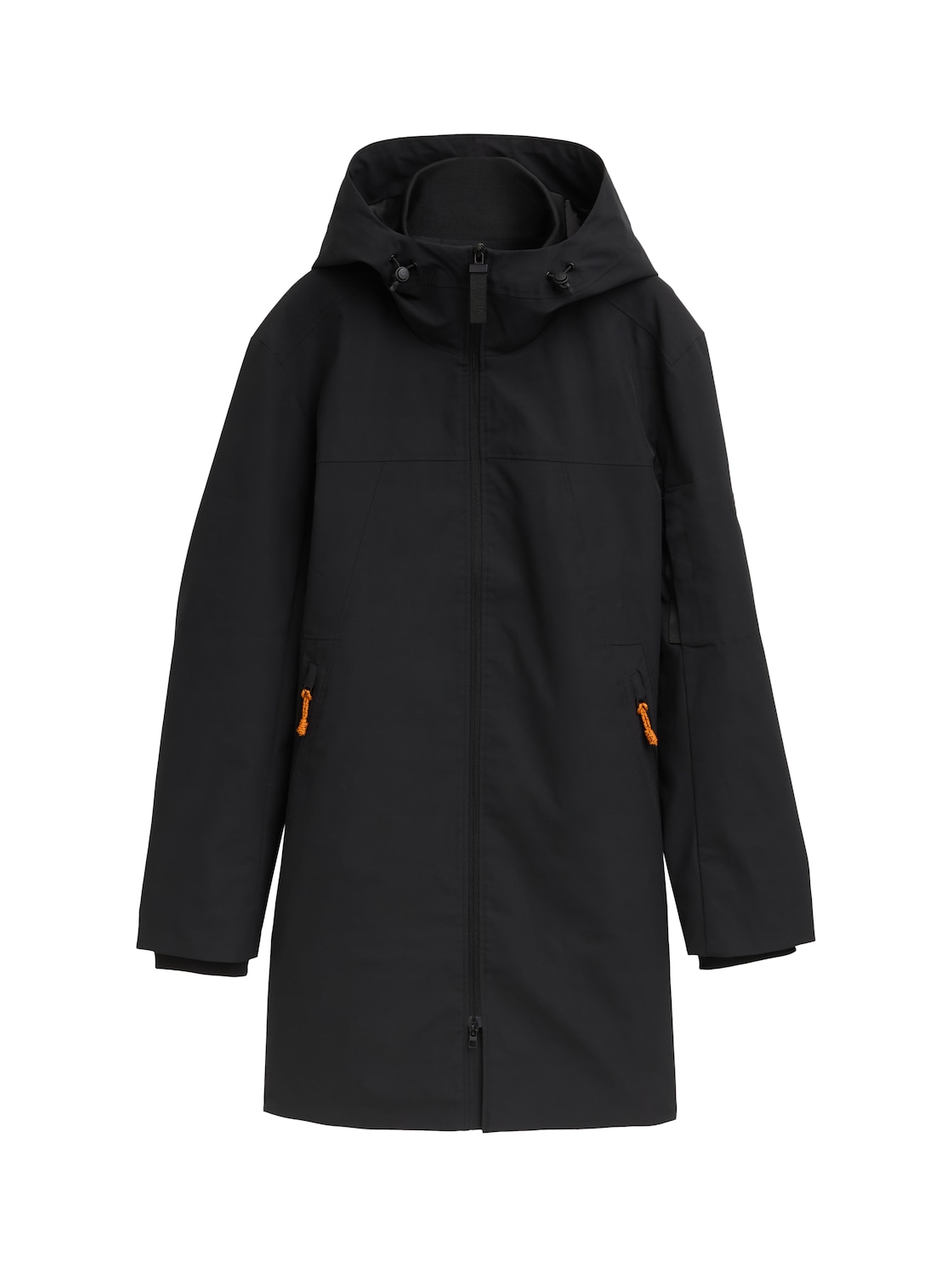 TOM TAILOR DENIM Herren Parka mit wasserabweisender Funktion, schwarz, Uni, Gr. M TOM TAILOR DENIM Herren Parka mit wasserabweisender Funktion, schwarz, Uni, Gr. M von Tom Tailor Denim