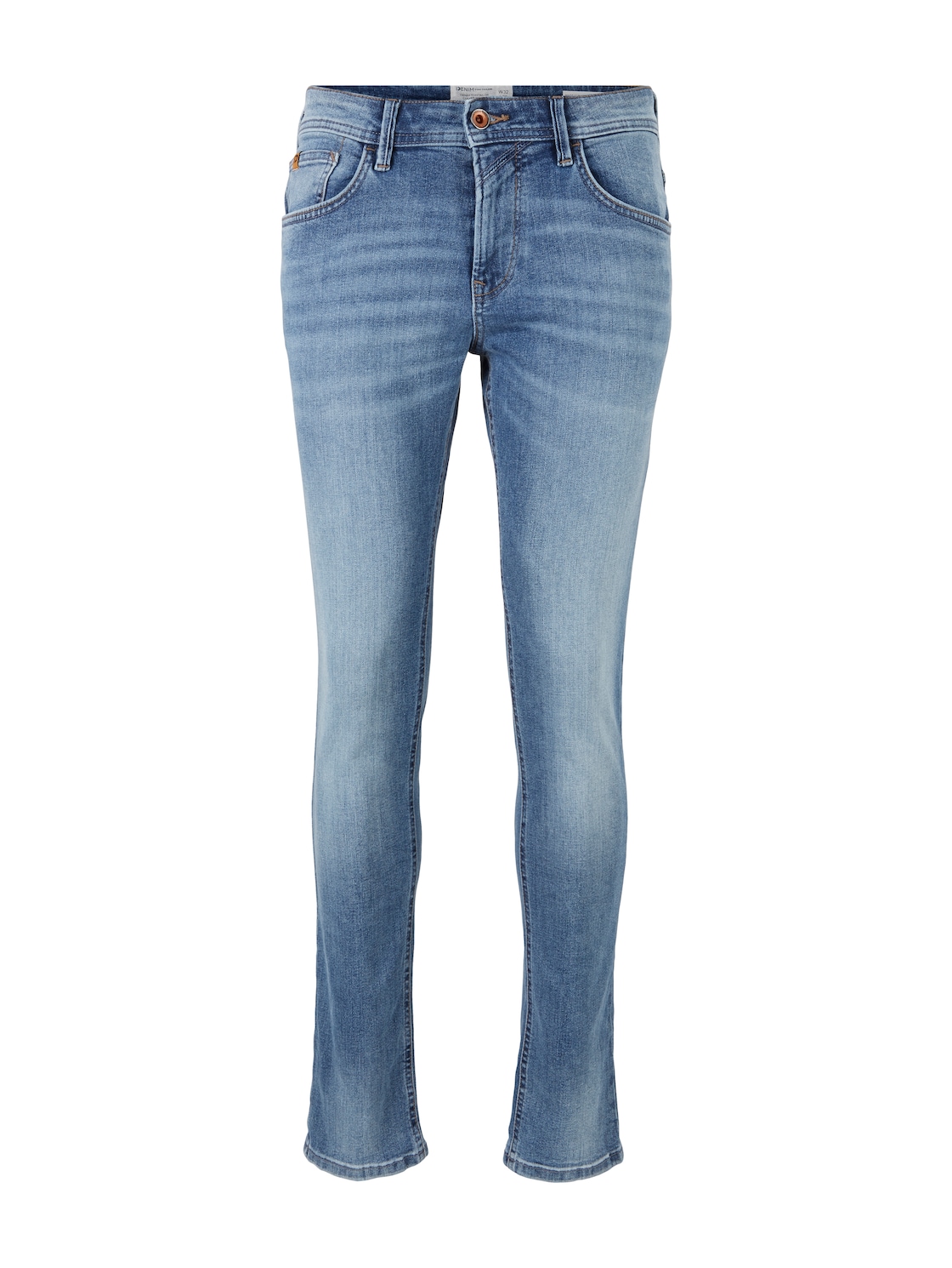 TOM TAILOR DENIM Herren Skinny Culver Jeans mit Bio-Baumwolle, blau, Gr. 30/34 von Tom Tailor Denim