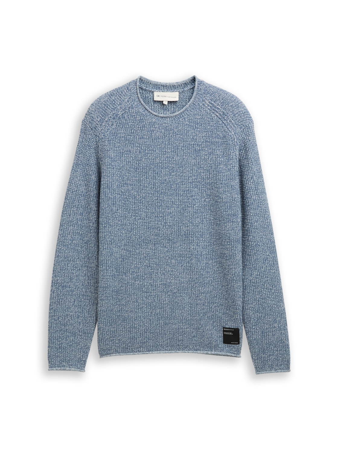 TOM TAILOR DENIM Herren Strickpullover in Melange-Optik, grün, Meliert, Gr. XS TOM TAILOR DENIM Herren Strickpullover in Melange-Optik, grün, Meliert, Gr. XS von Tom Tailor Denim