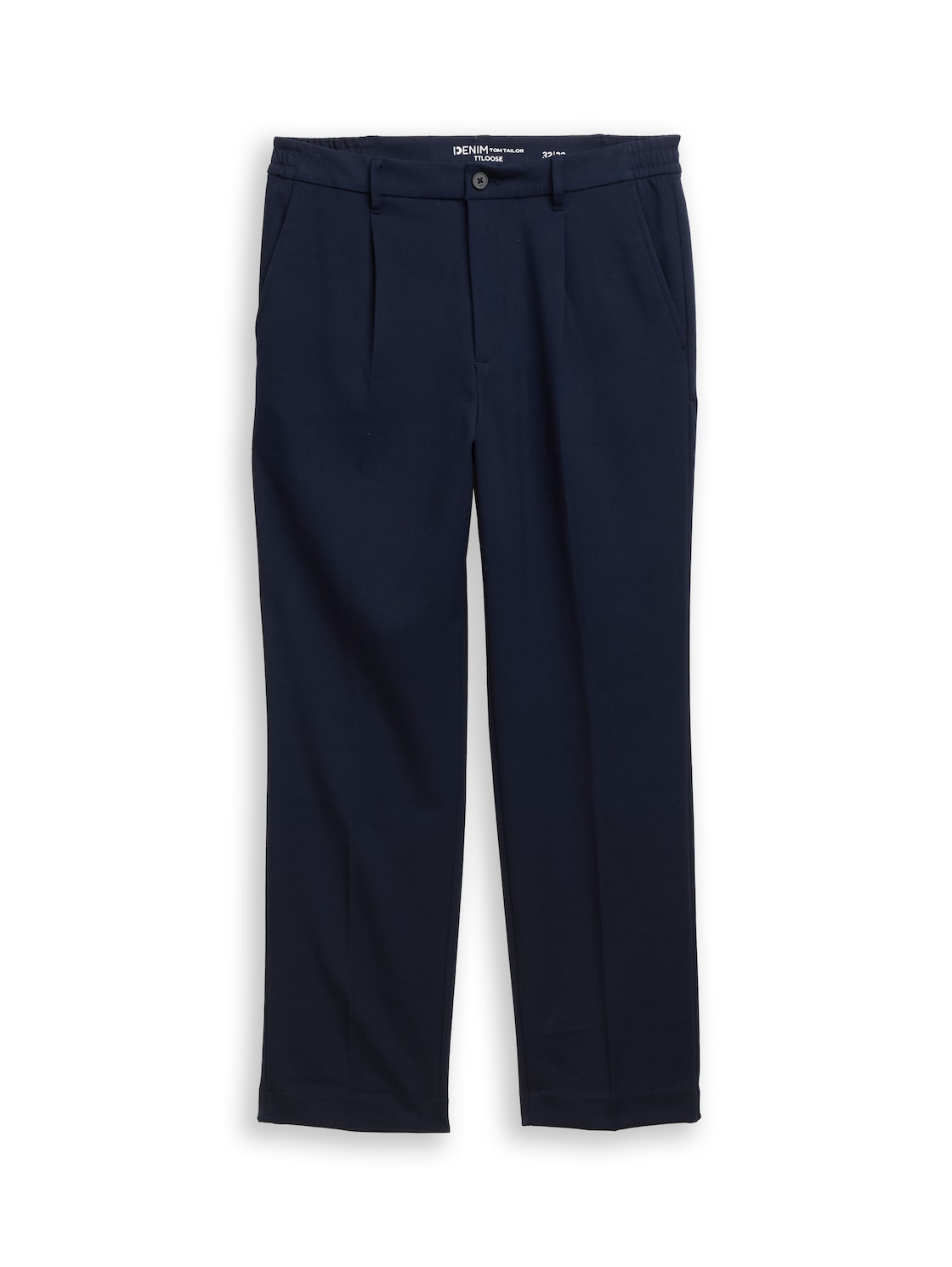 TOM TAILOR DENIM Herren TTLoose Chino Hose mit Bügelfalte, blau, Uni, Gr. 34/34 TOM TAILOR DENIM Herren TTLoose Chino Hose mit Bügelfalte, blau, Uni, Gr. 34/34 von Tom Tailor Denim