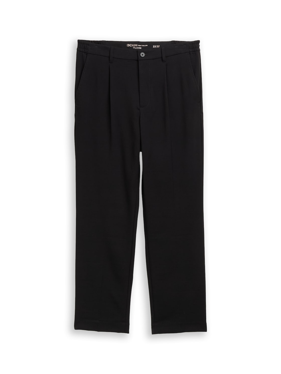 TOM TAILOR DENIM Herren TTLoose Chino Hose mit Bügelfalte, schwarz, Uni, Gr. 29/30 TOM TAILOR DENIM Herren TTLoose Chino Hose mit Bügelfalte, schwarz, Uni, Gr. 29/30 von Tom Tailor Denim