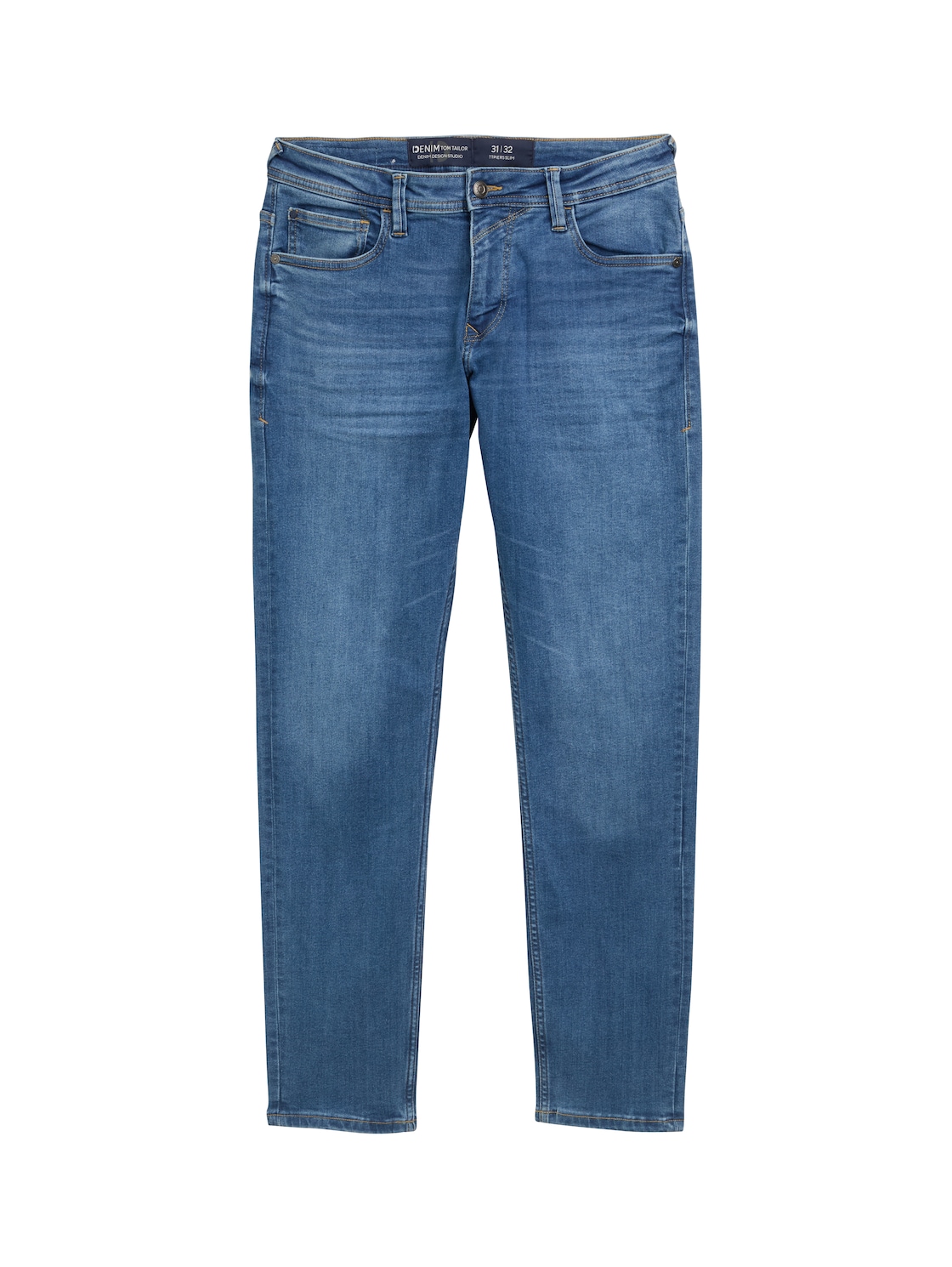 TOM TAILOR DENIM Herren TTPIERS SLIM Jeans, blau, Uni, Gr. 29/30 von Tom Tailor Denim