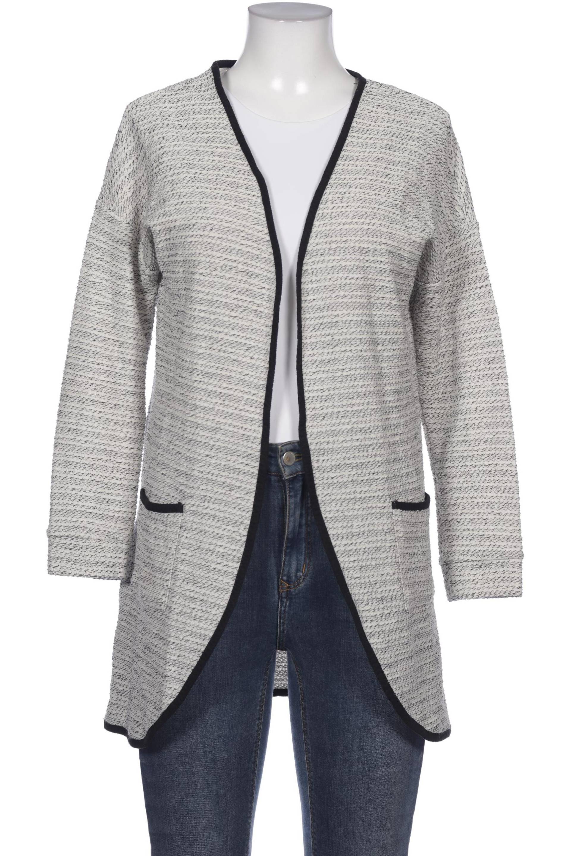 TOM TAILOR Denim Damen Strickjacke, grau von Tom Tailor Denim