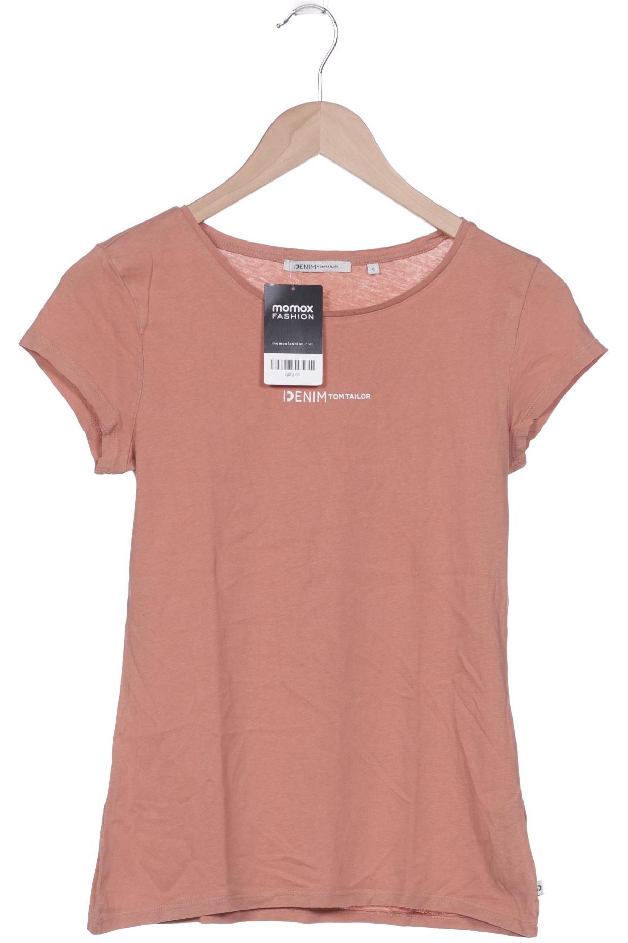 TOM TAILOR Denim Damen T-Shirt, orange von Tom Tailor Denim