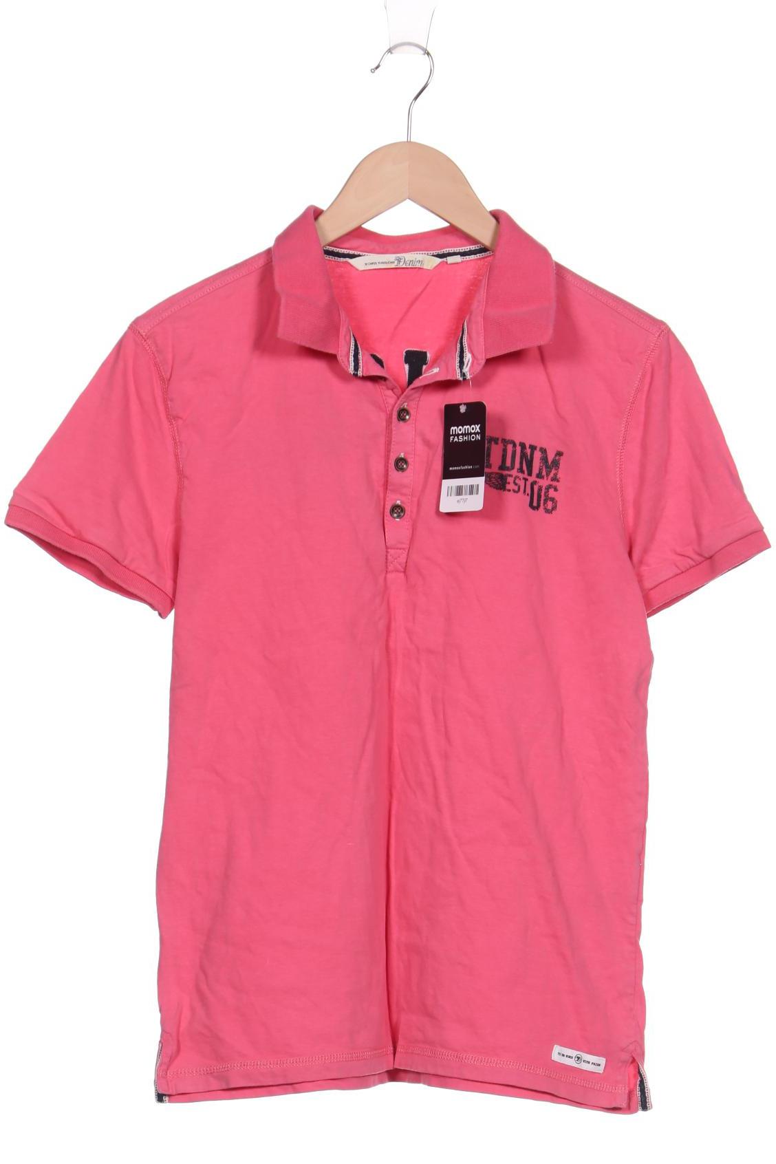 TOM TAILOR Denim Herren Poloshirt, pink von Tom Tailor Denim