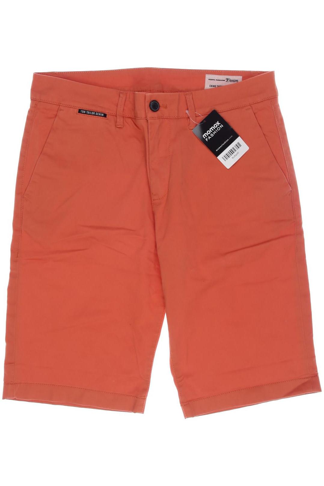 TOM TAILOR Denim Herren Shorts, orange von Tom Tailor Denim