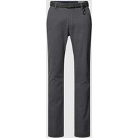 Tom Tailor Denim Chino mit Gürtel in Anthrazit, Größe 33/34 von Tom Tailor Denim