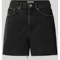 Tom Tailor Denim Jeansshorts mit 5-Pocket-Design in Black, Größe M von Tom Tailor Denim