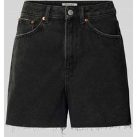 Tom Tailor Denim Jeansshorts mit 5-Pocket-Design in Black, Größe XS von Tom Tailor Denim