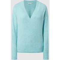 Tom Tailor Denim Pullover mit V-Ausschnitt in Ocean, Größe S von Tom Tailor Denim