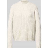 Tom Tailor Denim Regular Fit Strickpullover mit Baumwoll-Anteil in Offwhite, Größe M von Tom Tailor Denim