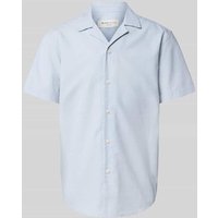 Tom Tailor Denim Relaxed Fit Freizeithemd aus reiner Baumwolle in Hellblau Melange, Größe XXL von Tom Tailor Denim