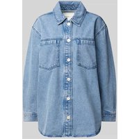 Tom Tailor Denim Relaxed Fit Jeansjacke aus reiner Baumwolle in Jeansblau, Größe XL von Tom Tailor Denim