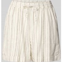 Tom Tailor Denim Relaxed Fit Shorts aus Viskose-Leinen-Mix in Offwhite, Größe XL Tom Tailor Denim Relaxed Fit Shorts aus Viskose-Leinen-Mix in Offwhite, Größe XL von Tom Tailor Denim