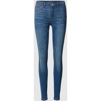 Tom Tailor Denim Skinny Fit Jeans im 5-Pocket-Design Modell 'Nela' in Hellblau, Größe L/30 von Tom Tailor Denim