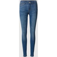 Tom Tailor Denim Skinny Fit Jeans im 5-Pocket-Design Modell 'Nela' in Hellblau, Größe S/30 von Tom Tailor Denim