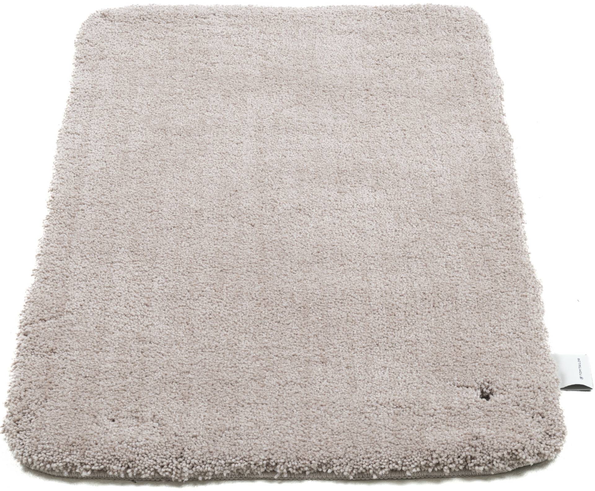 TOM TAILOR HOME Badematte "Cozy Bath UNI" Höhe 27 mm rutschhemmend beschichtet fußbodenheizungsgeeignet Badteppich, Uni Farben, rechteckig, rund und oval erhältlich von Tom Tailor Home