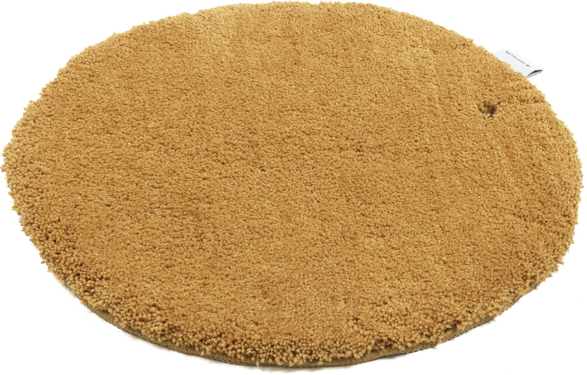 TOM TAILOR HOME Badematte "Cozy Bath UNI" Höhe 27 mm rutschhemmend beschichtet fußbodenheizungsgeeignet Badteppich, Uni Farben, rechteckig, rund und oval erhältlich von Tom Tailor Home