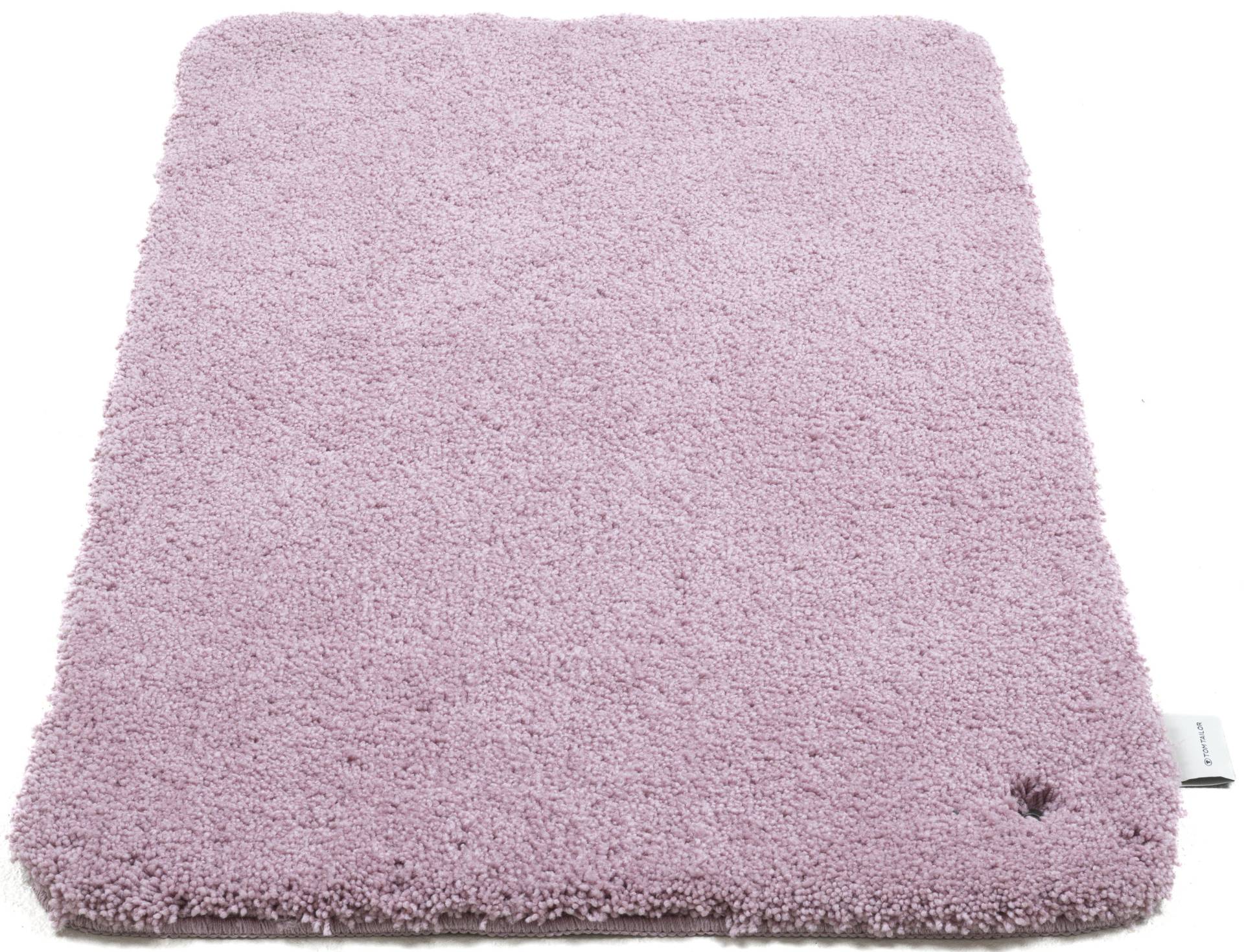 TOM TAILOR HOME Badematte "Cozy Bath UNI" Höhe 27 mm rutschhemmend beschichtet fußbodenheizungsgeeignet Badteppich, Uni Farben, rechteckig, rund und oval erhältlich von Tom Tailor Home