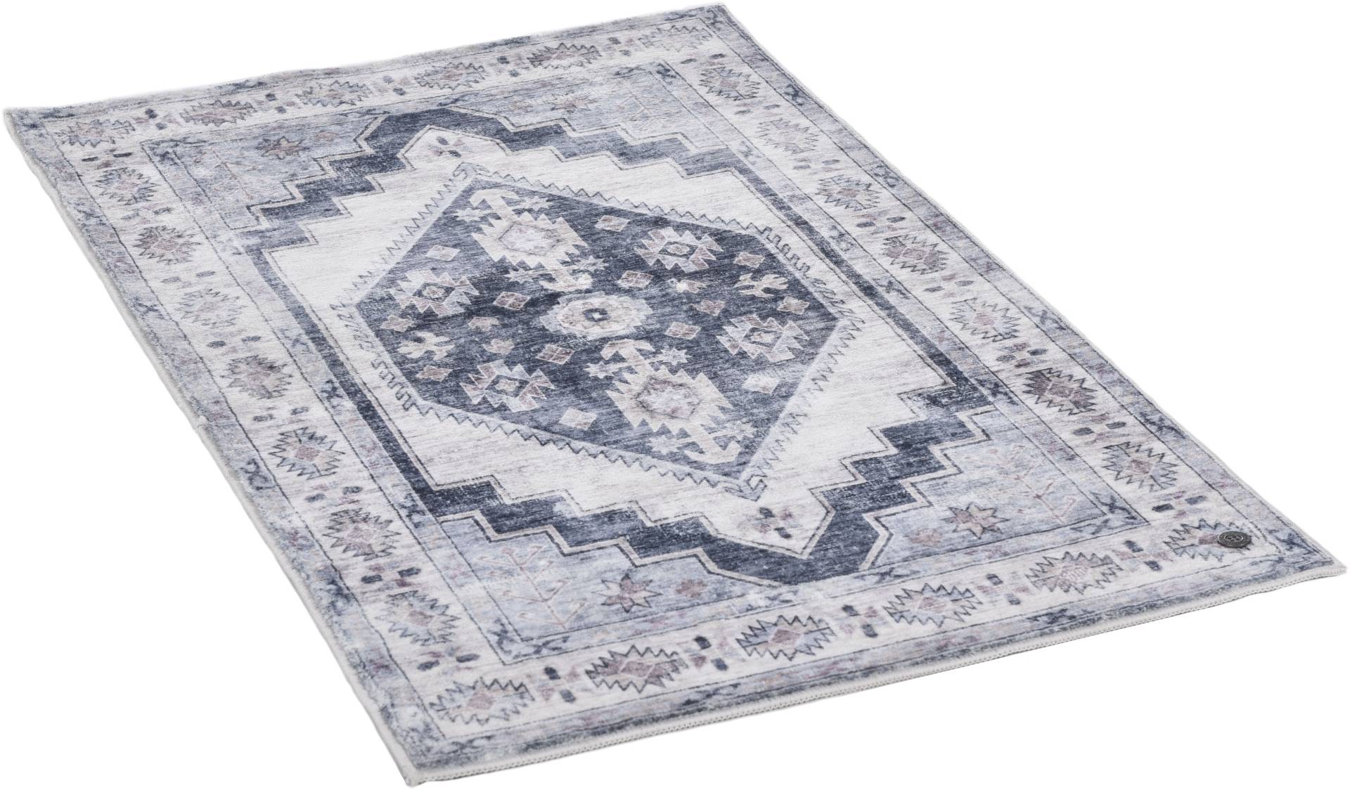 TOM TAILOR HOME Badematte "Oriental Bath FIVE" Höhe 7 mm rutschhemmend beschichtet fußbodenheizungsgeeignet  strapazierfähig Badteppich, Orient-Optik, Vintage Design, waschbar von Tom Tailor Home