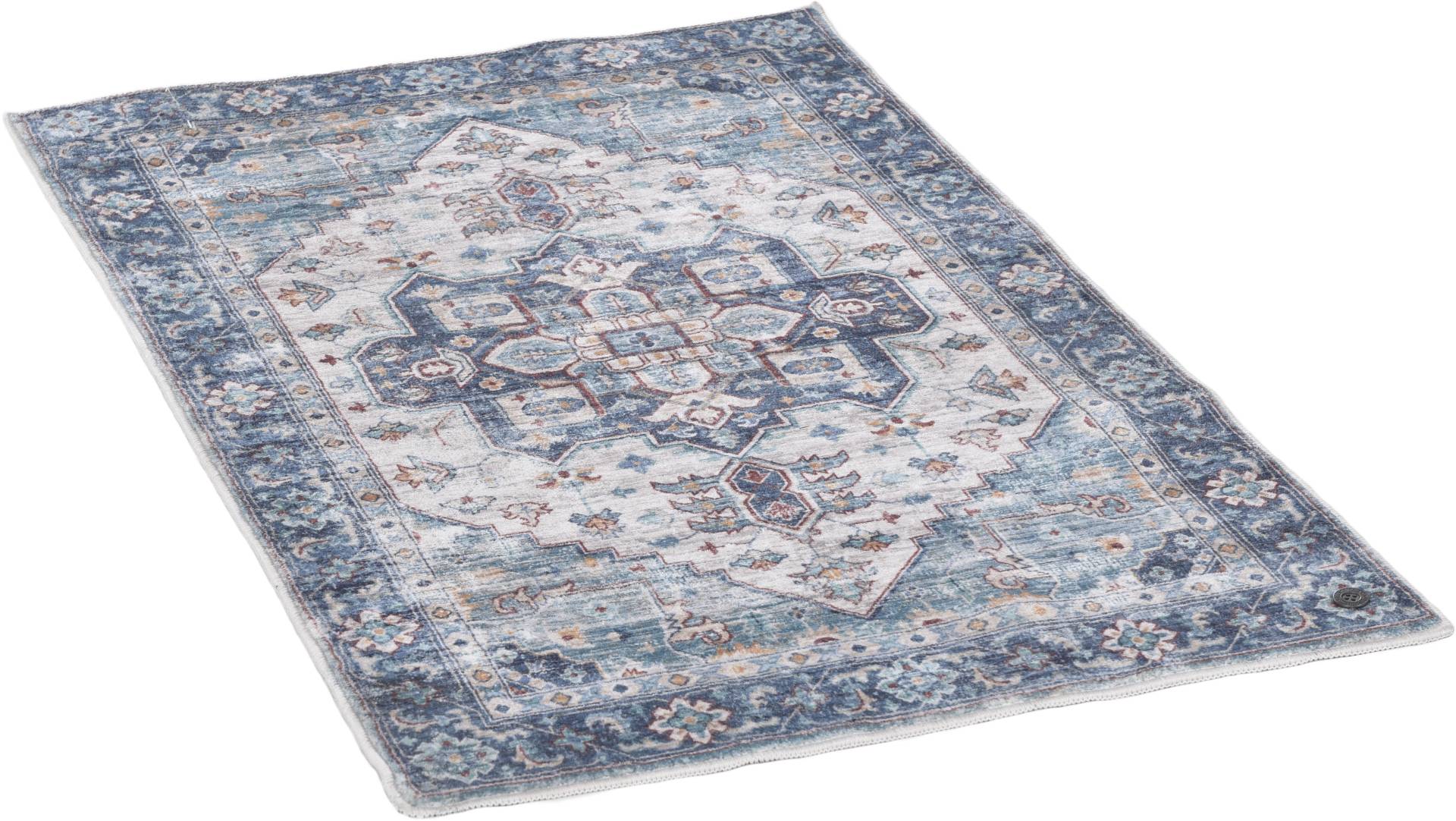 TOM TAILOR HOME Badematte "Oriental Bath FOUR" Höhe 7 mm rutschhemmend beschichtet fußbodenheizungsgeeignet  strapazierfähig Badteppich, Orient-Optik, Vintage Design, waschbar von Tom Tailor Home