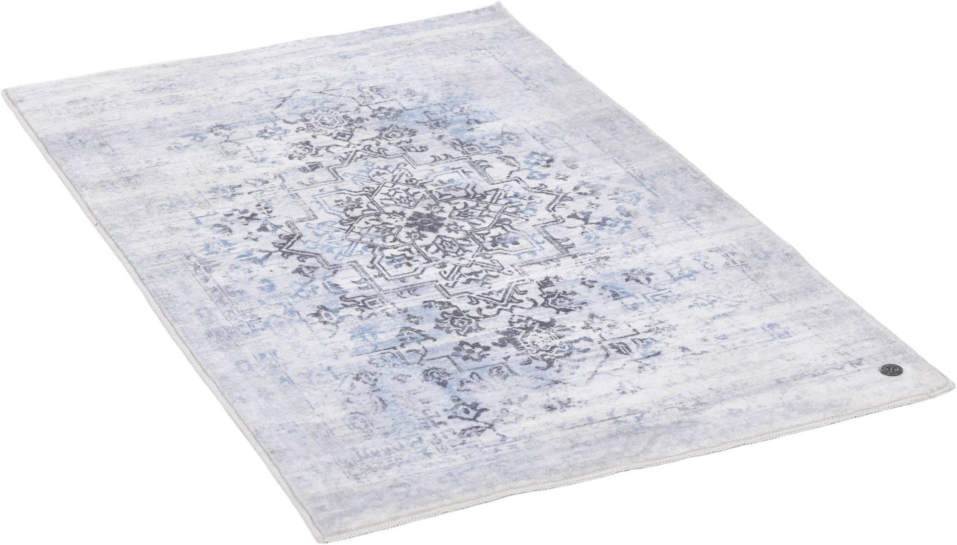 TOM TAILOR HOME Badematte "Oriental Bath SIX" Höhe 7 mm rutschhemmend beschichtet fußbodenheizungsgeeignet  strapazierfähig Badteppich, Orient-Optik, Vintage Design, waschbar von Tom Tailor Home
